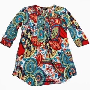 Reborn Colorful Tunic Dress